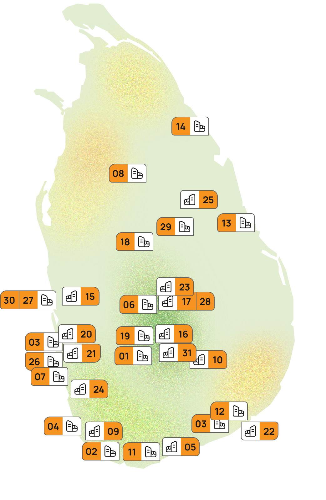 locations of hotels