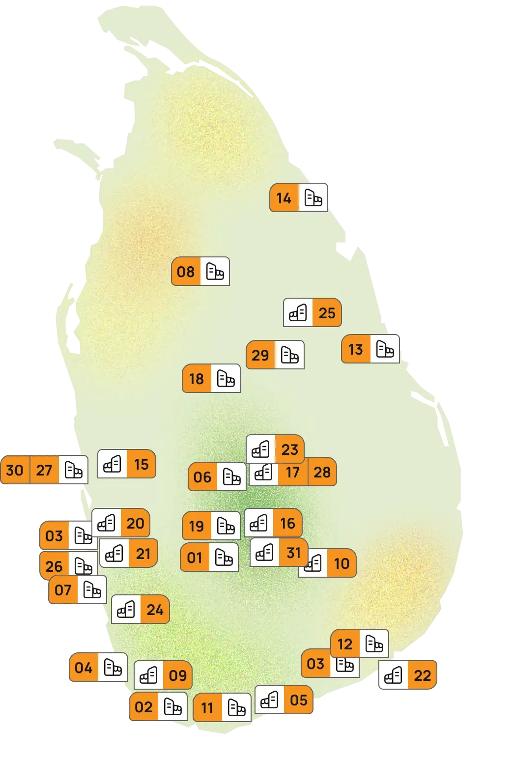 locations of hotels