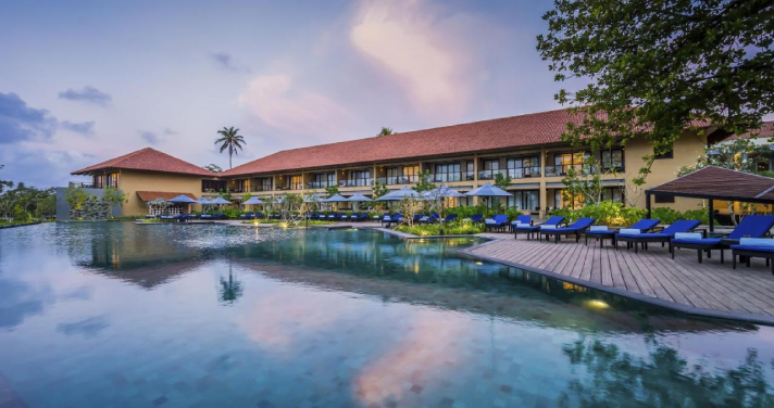 pool side view of Anantara Kaluthara Resort