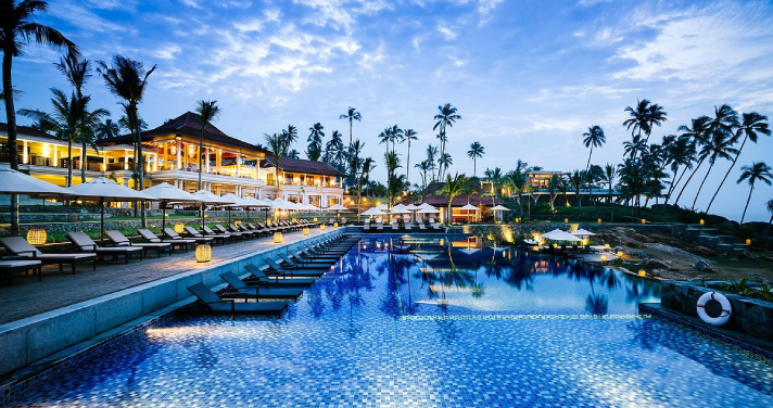 pool side view of Anantara Peace Haven Tangalle Resort