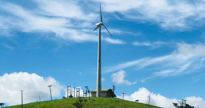 Windmills in Ambewela Farms, Nuwara Eliya