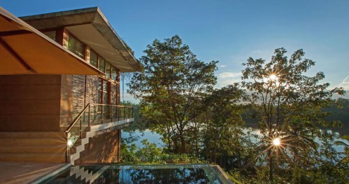 a room view of the Koggala Lake from Tri, Koggala