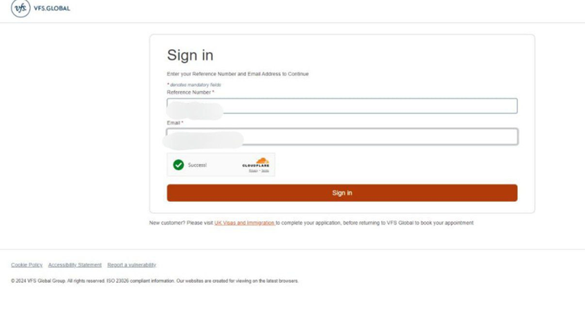 Biometrics Booking